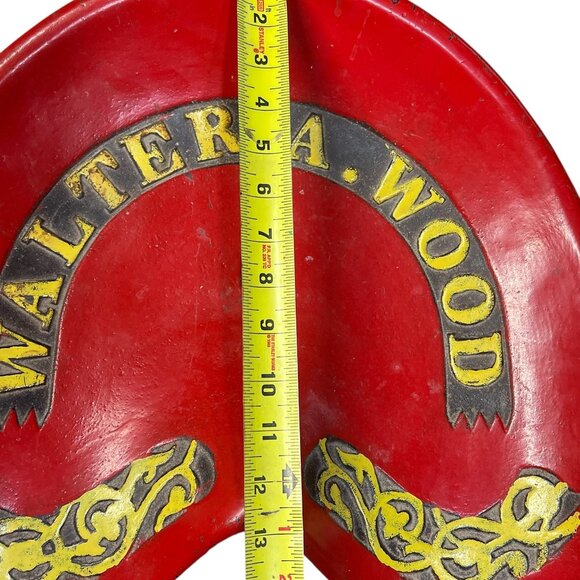 Antique Walter A Wood Tractor Seat On Milk Jug Cast Iron Painted Handmade Decor - Picture 12 of 15